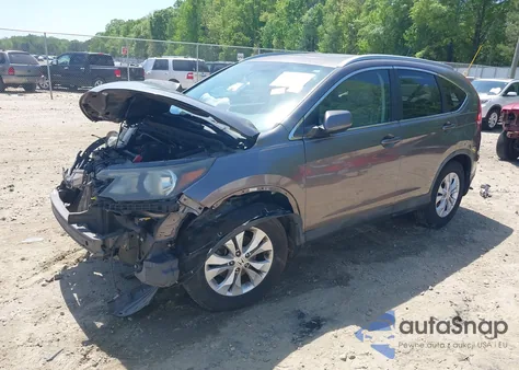 2013 Honda Cr-V Ex-L из США, поврежденный, VIN 5J6RM3H75DL005353